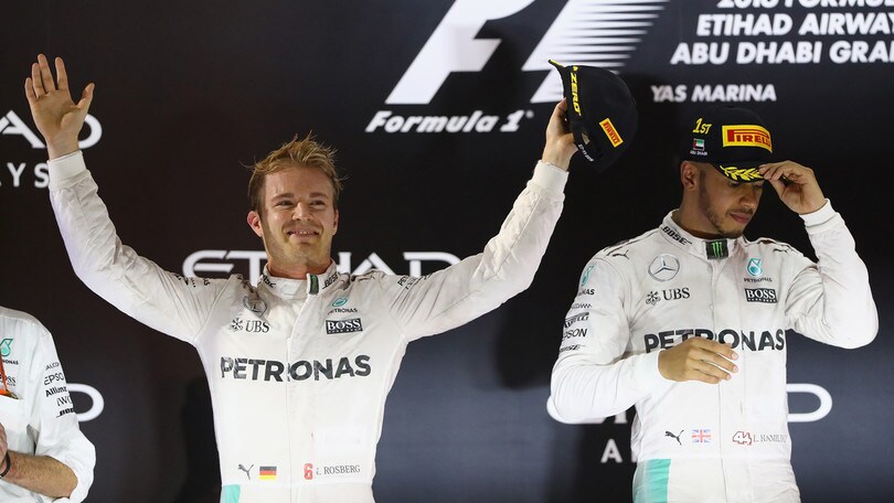 F1 Abu Dhabi, Rosberg: «Felicissimo, campione come mio padre»
