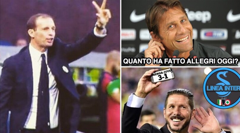 Crollo Juve a Marassi, tutta l'ironia del web