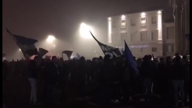 Atalanta, che festa per le strade!