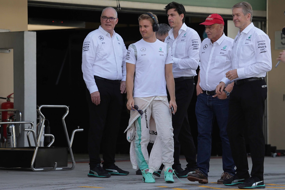 F1 Mercedes, Wolff: «Rosberg ha meritato il titolo»