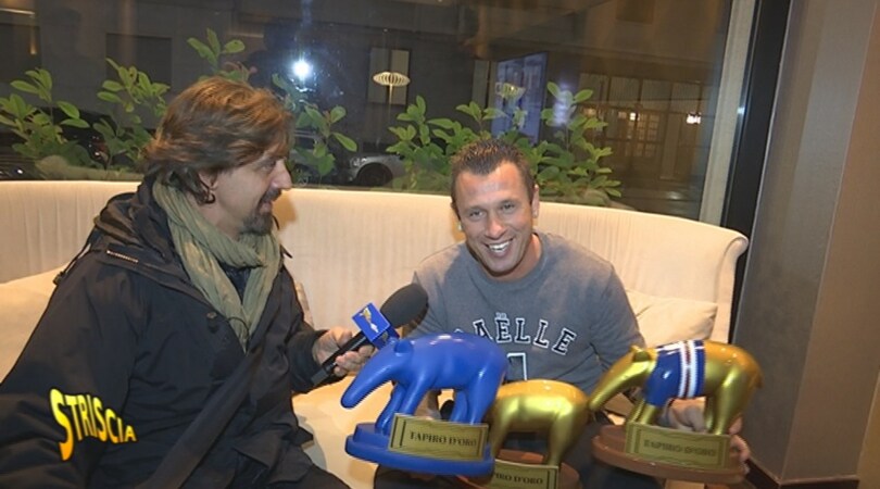 Cassano riceve tre Tapiri e rivela: «Occhio a gennaio»