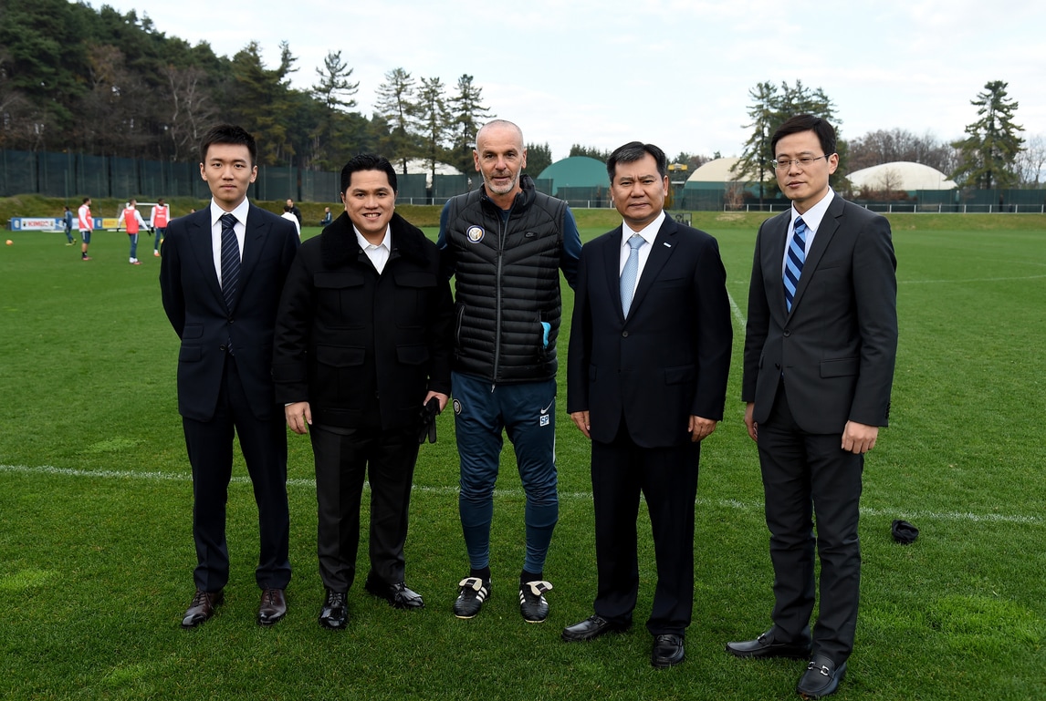 Inter, Zhang e Thohir: blitz ad Appiano prima della Fiorentina