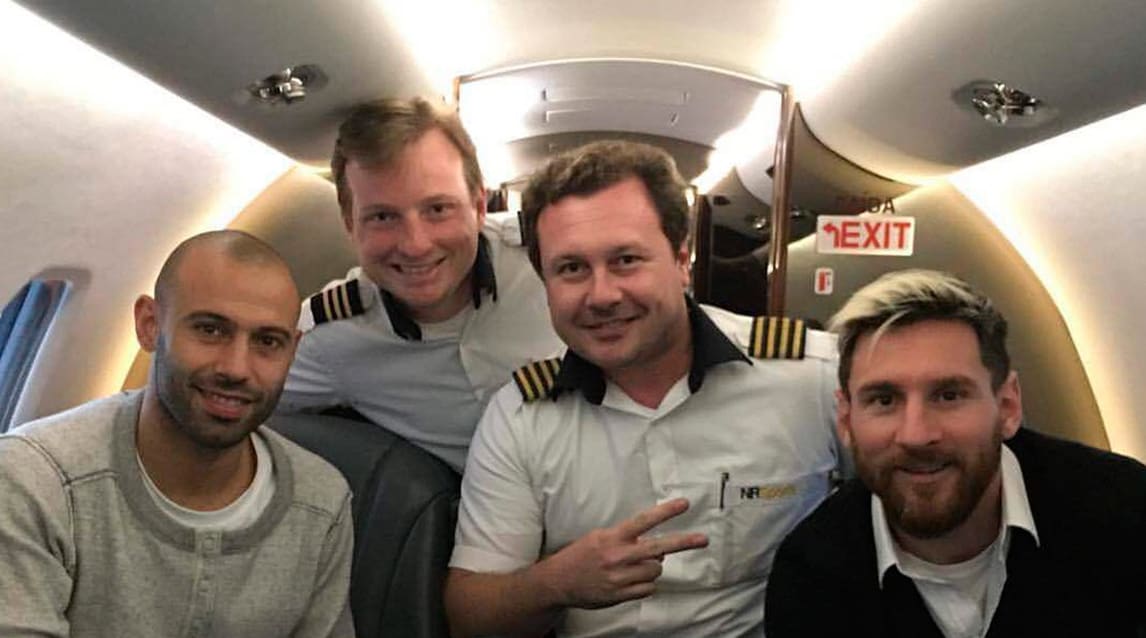 «Anche l'Argentina di Messi viaggiò nell'aereo precipitato in Colombia»