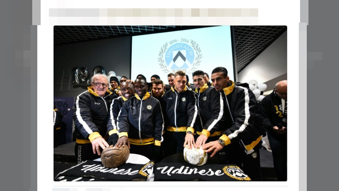 L'Udinese festeggia 120 anni di storia e per farlo coinvolge tutti i tifosi