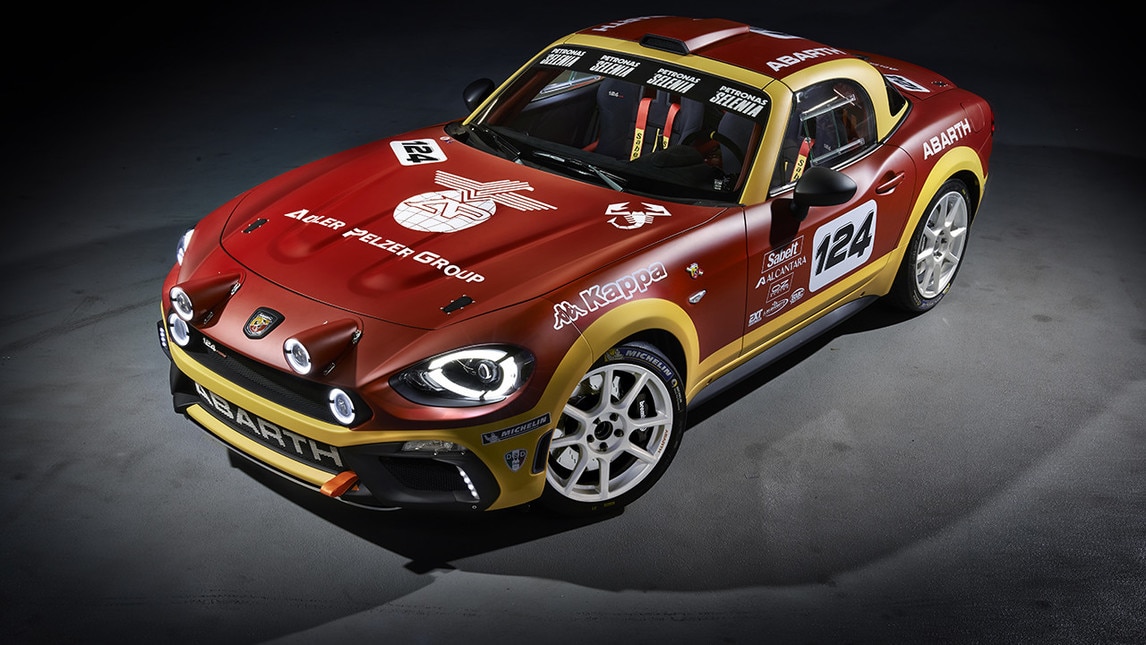 Abarth 124 Rally, lo Scorpione si scatena al Motor Show