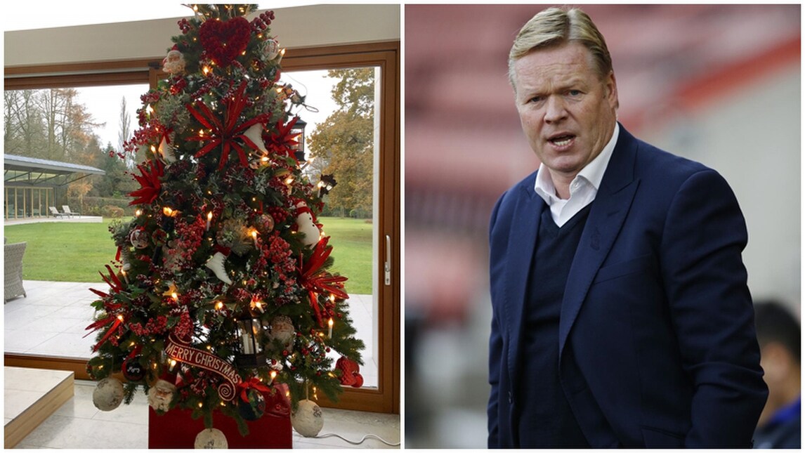 Koeman, l'albero è "troppo rosso". E lui s'arrabbia