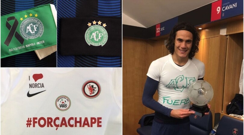 Dalle fasce agli striscioni: quante iniziative per la Chapecoense