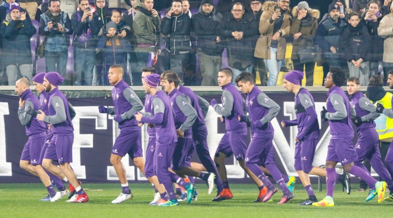 Fiorentina, Franchi a porte aperte: l'allenamento davanti ai tifosi