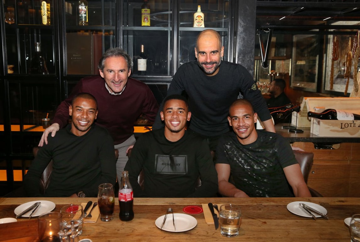 Manchester City, la prima cena con Gabriel Jesus