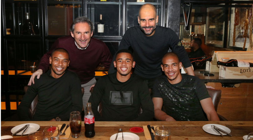 Manchester City, la prima cena con Gabriel Jesus