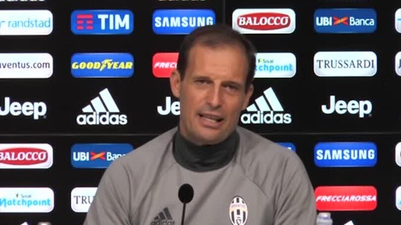 Allegri: "In difesa c'è abbondanza"
