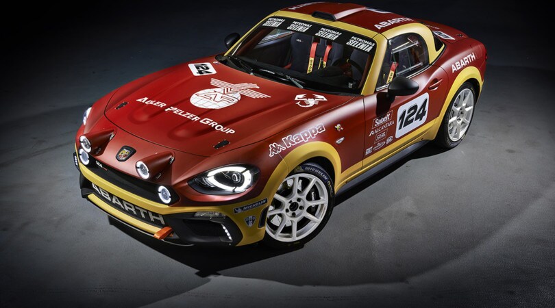 Abarth 124 Rally, lo Scorpione si scatena al Motor Show