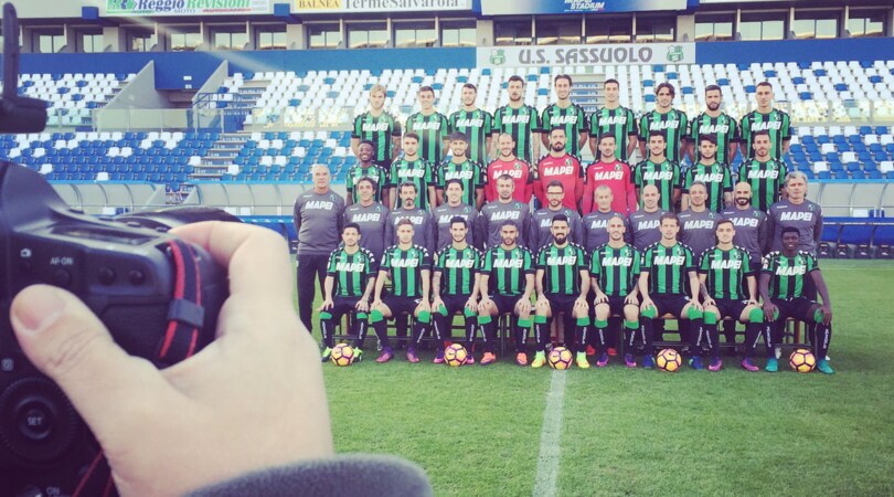Sassuolo, nella foto ufficiale non c'è Berardi