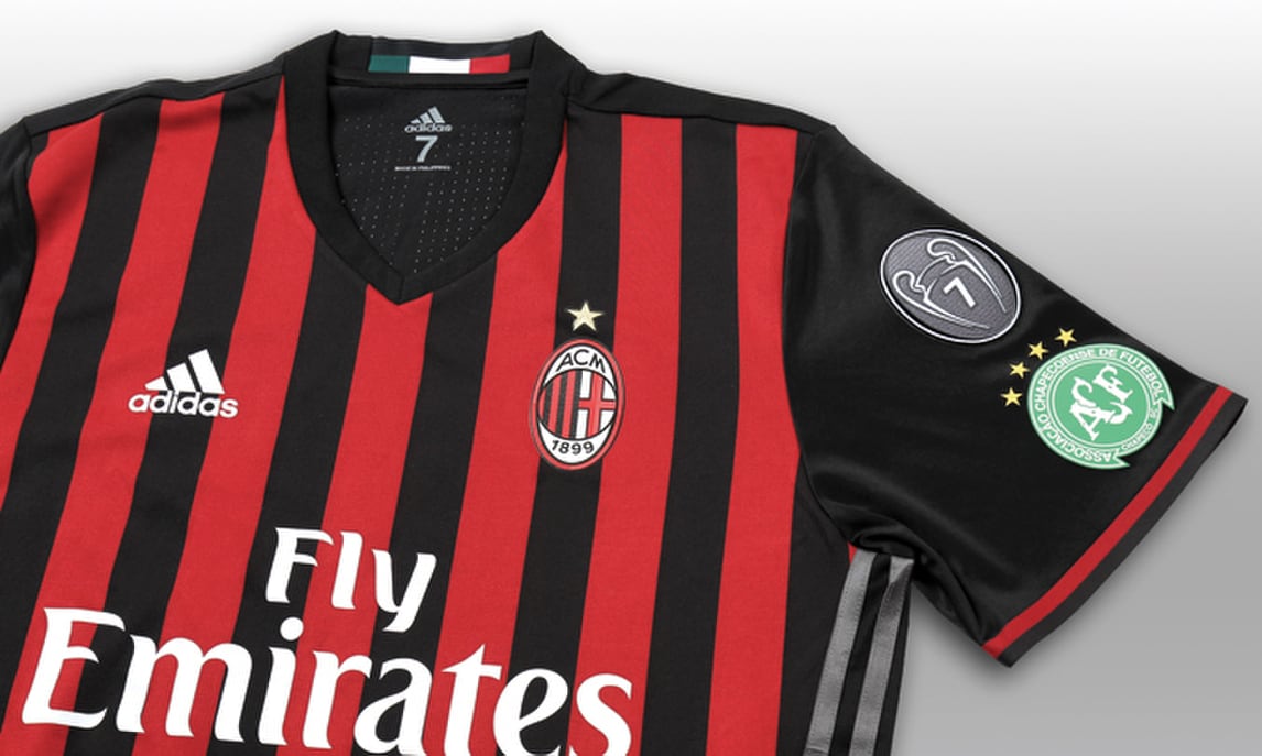 Tragedia Chape, Milan in campo con una maglia speciale