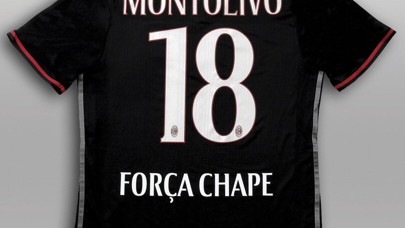 Tragedia Chape, Milan in campo con una maglia speciale