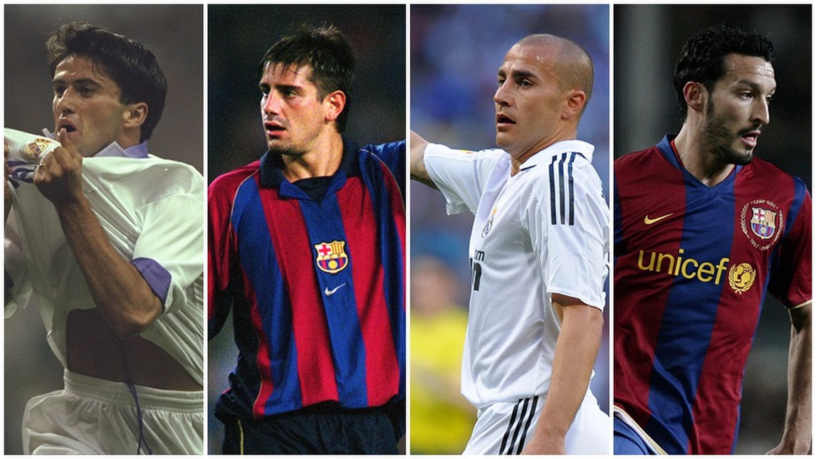 Barcellona-Real Madrid, quando il Clasico è degli italiani
