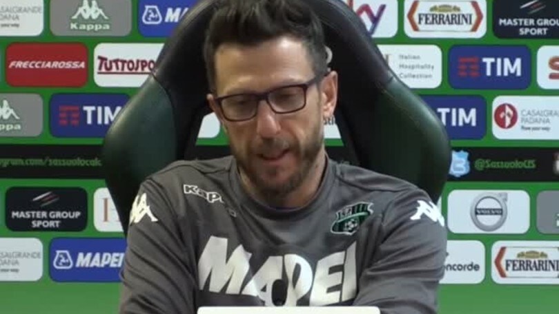 Di Francesco: "Contro l'Empoli dobbiamo vincere"