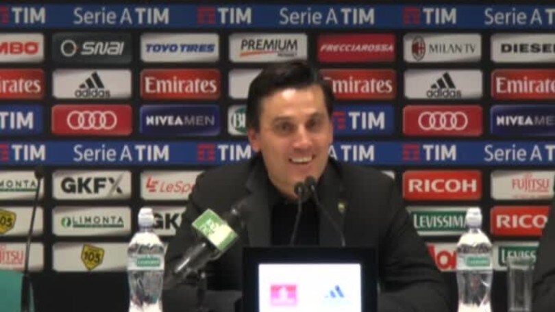 Montella: "La classifica ci piace"