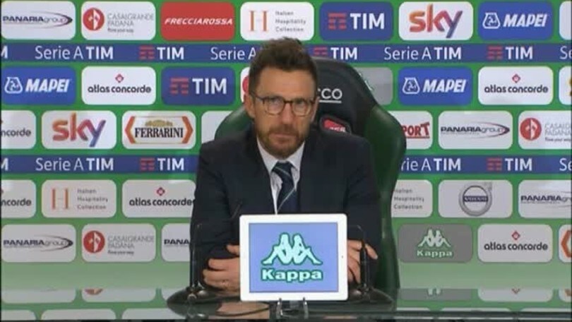Di Francesco: "Ci voleva proprio un successo"