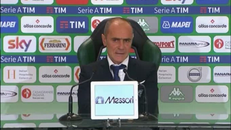 Martusciello: "Prestazione positiva, dispiace per il risultato"
