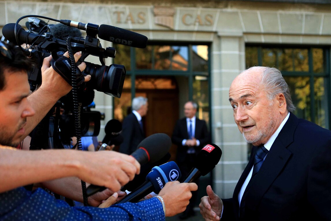Blatter perde anche al Tas, confermata la squalifica di 6 anni