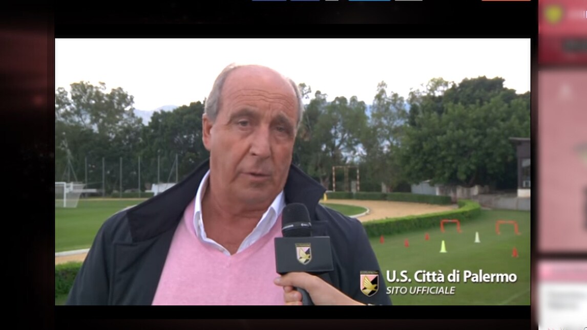 Ventura a Palermo: «Contro l'Albania è la gara più importante»