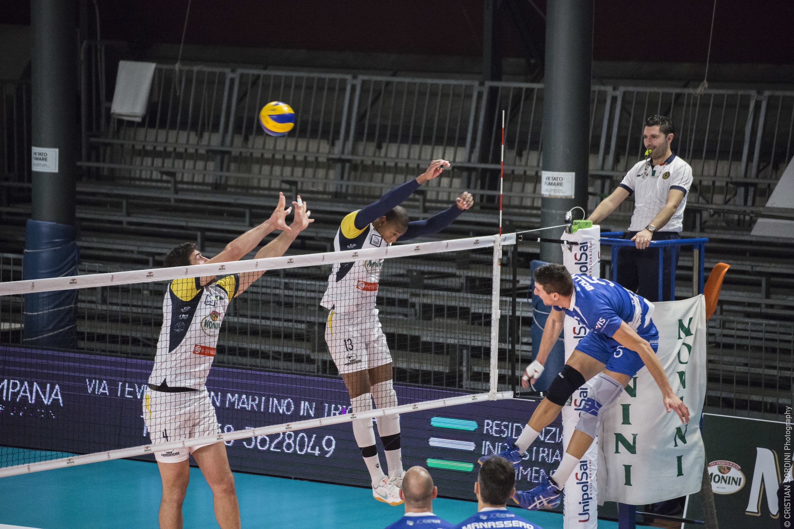 Volley: A2 Maschile Girone Blu Mondovì espugna Spoleto e si invola in testa