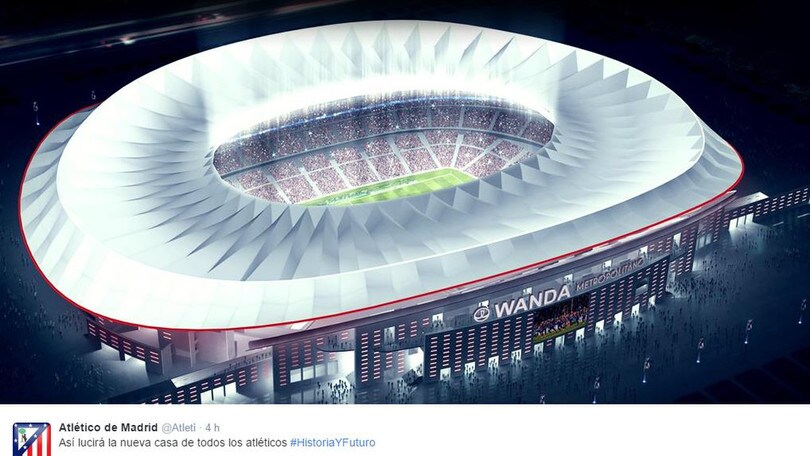 Atletico Madrid, addio Calderon. C'è uno stadio di nome Wanda