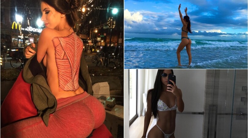 Body painting "anatomico" per Jen Selter