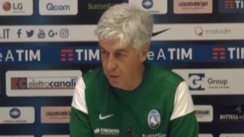 Gasperini: "C'è ancora rammarico per la sconfitta con la Juve"