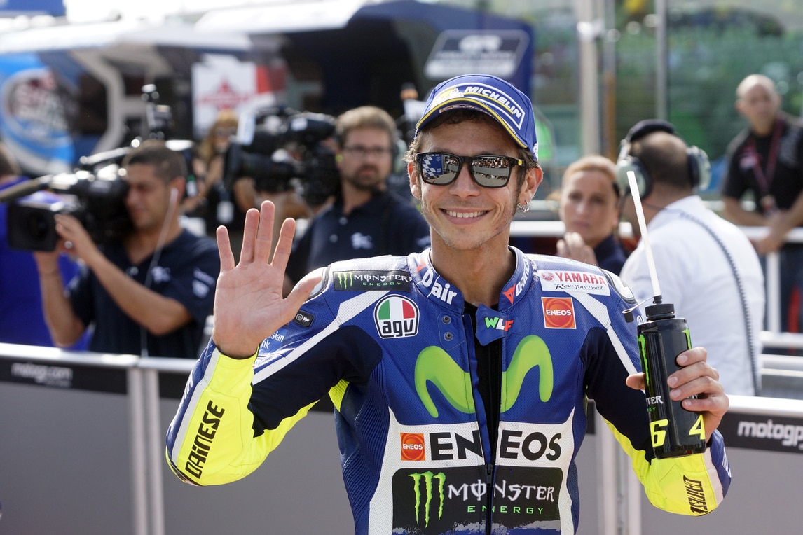 MotoGp, Rossi batte i campioni del Flat Track
