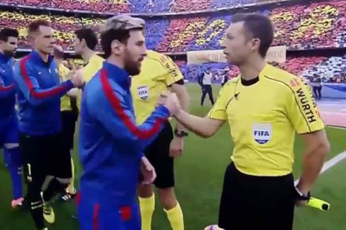 Liga: troppo amico del Barcellona, sospeso assistente arbitrale