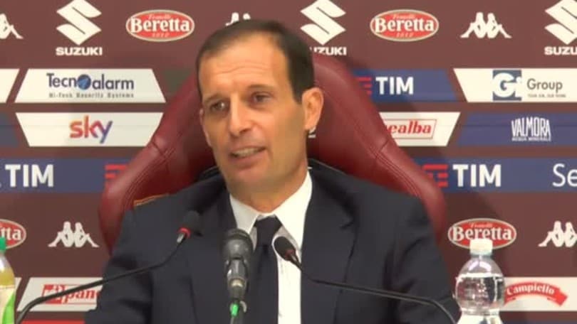 Allegri: "L'importante è stato non disunirsi dopo il gol"