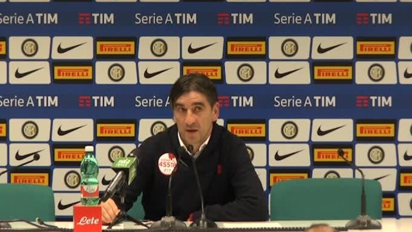 Juric: "Oggi il Genoa era superiore all'Inter"