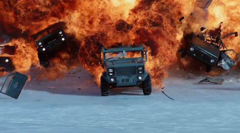 Fast and Furious 8, esagerazione a motore