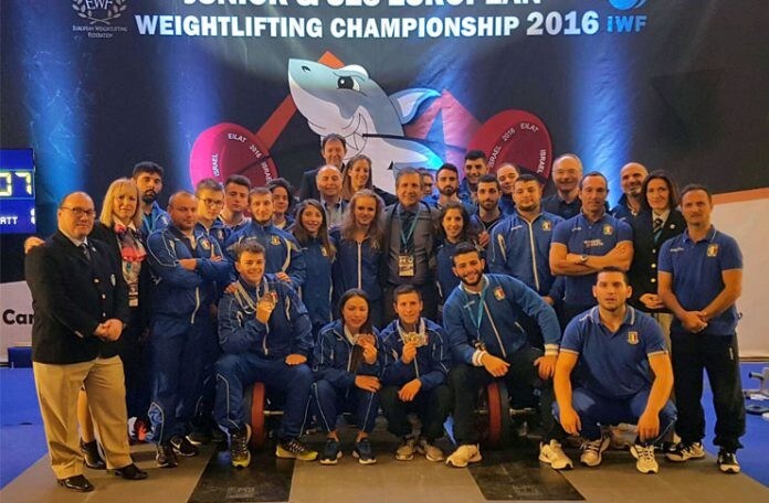 Pesistica - Dodici medaglie azzurre in Israele