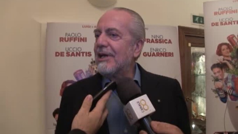 De Laurentiis: "Wanda Nara ha 'rischiato' di partecipare nel cast"