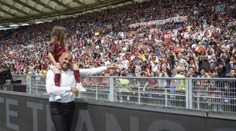 Roma, Spalletti riempie l'Olimpico