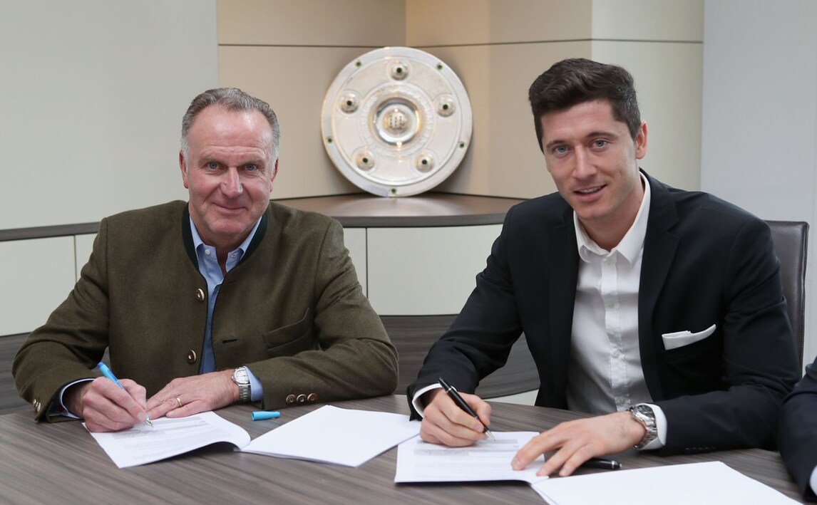 Ufficiale, Lewandowski rinnova con il Bayern fino al 2021