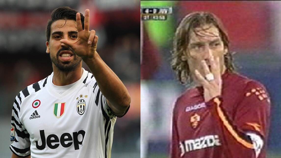 Juventus. Khedira, carezza a Totti: «È una leggenda»