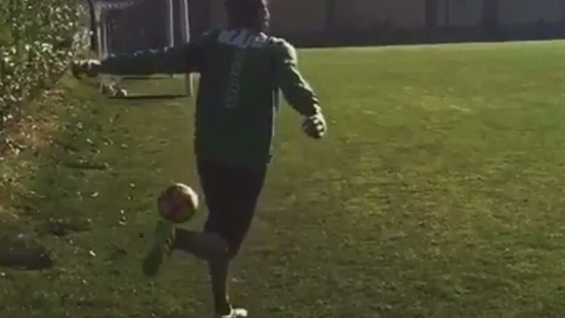 Matri, gol di rabona! Ma in allenamento...