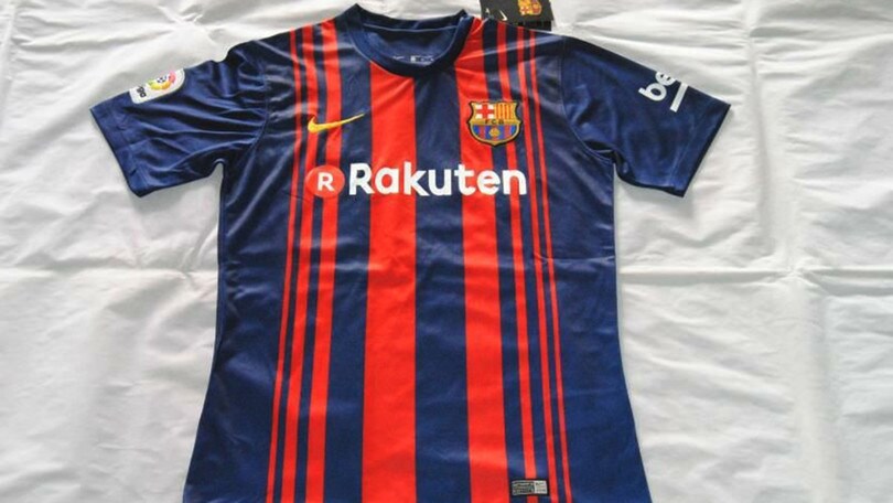 E' questa la nuova maglia del Barcellona