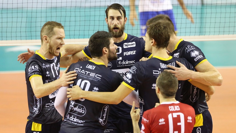 Volley: Superlega, domani l'anticipo Trento-Sora