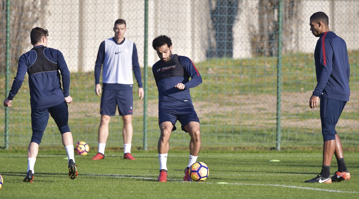 Roma, Salah di nuovo in gruppo