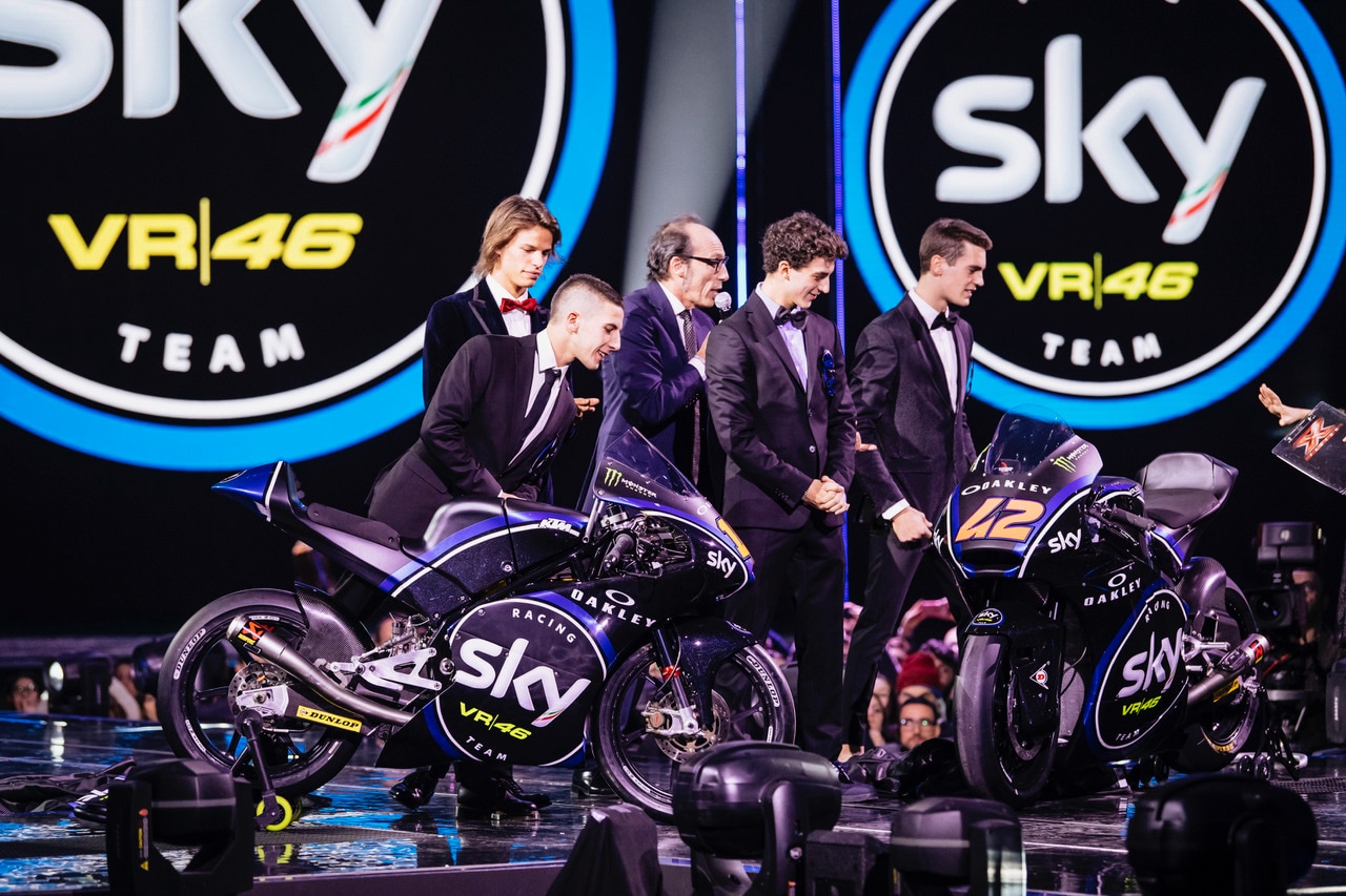 VR46 e Sky Racing Team alla finale di XFactor