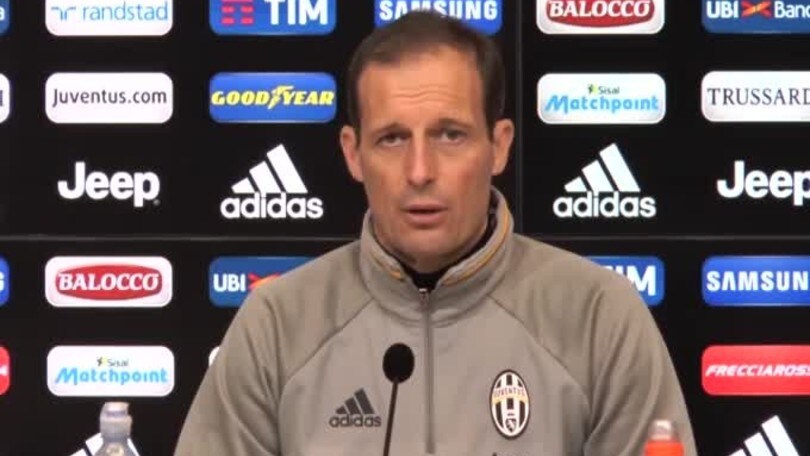Allegri: "Roma? Grande qualità e squadra organizzata"