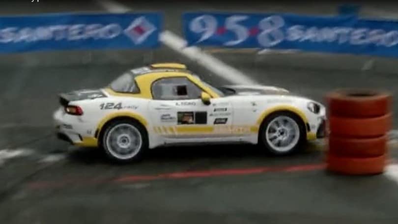 Abarth 124 Rally, lo Scorpione da 300 cavalli in pista