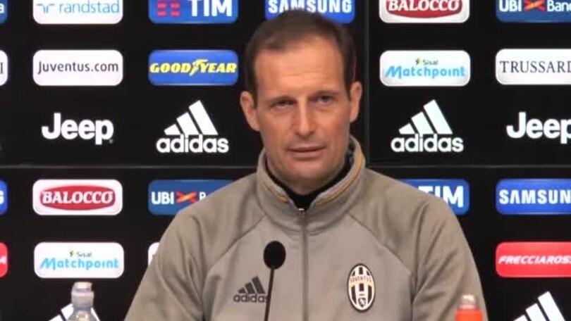 Allegri: "Spalletti? A volte fa l'attore"