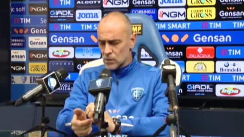 Martusciello: "Sarà una gara molto importante"
