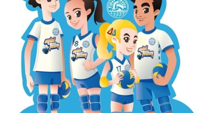Il volley spiegato con i fumetti